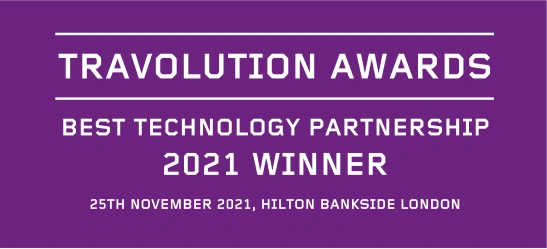 Travolution best technology partnership winner 2021